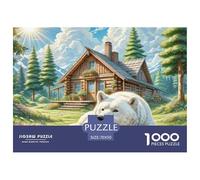 Puzzles The Great Pyrenees 1000 Pieces Educational Games Scenic Scene Theme Home Decoration Ladies' Gifts for Kids And Adults 70x50cm/1000pcs