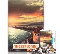 Puzzles Thessaloniki Puzzles 1000 Pieces for Teenagers,Decompressing Intellectual Educational Toy Secret Santa Gifts 26x38cm