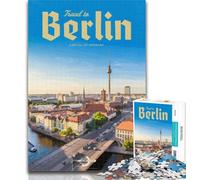 Puzzles Travel to Berlin 1000 Piece Jigsaw Puzzles for Teenagers,Birthday Present, Gifts, Wall Art for And Age 14 Years Up 75x50cm