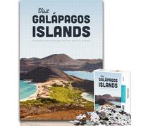 Puzzles Visit Galapagos Islands Puzzles 1000 Pieces for Adults,Educational Games Home Decoration Deal As Gifts for The Whole Family 75x50cm