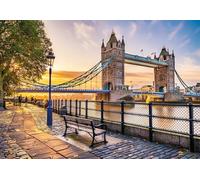 PuzzlEscapes 'Tower Bridge, London' 1000 Piece | Great British Jigsaws | Small Batch Made | Sustainable Jigsaw Puzzles
