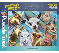 PuzzleTwist® - Barnyard Buddies - Something’s Amiss! Series - 1000 Piece Jigsaw Puzzle