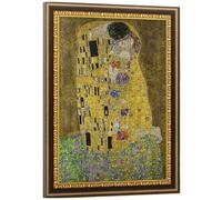 Kunstrahmen Puzzle 500 - Der Kuss, Gustav Klimt