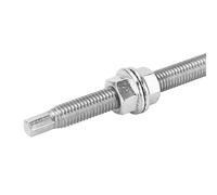 PV Bracket Double Head Screw Stainless Steel Mounting Screw 4PCS Set for Solar Panel Installation