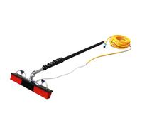 PV Cleaning Brush Set - Rotating Wash Brush with Hose Connector & Water Flow - Efficient Solar Panel & Photovoltaic Module Cleaner for Optimal Performance.