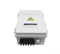 PV Combiner Box Built For Solar Energy Efficiency, Equipped With A Robust DC Circuit Breaker & IP65 Rating,Gray