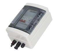 PV Combiner Box with Circuit Breaker IP65 Waterproof Solar Photovoltaic Combiner Box with DC500V 32A Circuit Breaker Protector for Solar Panel Systems