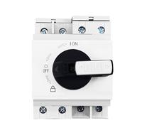 PV DC 1200V 32A Din Rail Solar Rotating Handle Isolator Rotary Switch Disconnector For Solar 1Pcs