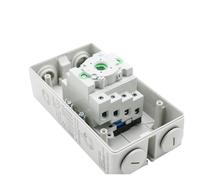 PV DC 1200V 32A IP66 Waterproof Solar Rotating Handle Isolator Rotary Switch Disconnector For Solar Distribution Box LWPV-N32/R IDGTTLDF