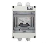 PV Disconnect Box DC1000V Solar Isolator Switch for Photovoltaic Mounting Structures and DC Distribution Boards IP65 Enclosure (125A)