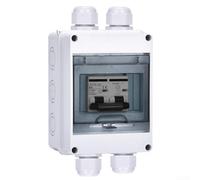 PV Disconnect Box DC1000V Solar Isolator Switch for Photovoltaic Mounting Structures and DC Distribution Boards IP65 Enclosure (40A)