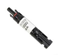 PV Fuse Holder Inline Type with 25A Fuse, Waterproof Rated 1000VDC for Solar Panel Protection