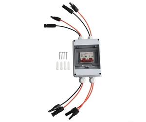 PV Isolator Switch DC500V 125A 2P IP65 Waterproof Solar Disconnect Circuit Breaker for Panel System RV Marine for battery Protection