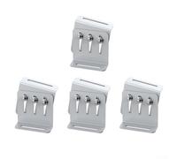 PV L Shaped Mounting Brackets Lightweight Aluminum Alloy for Solar Panel Installation (4pcs )