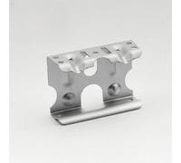 PV Panel Water Guide Clamps Aluminium Mud Drain Clips 100pcs