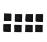 PV Profile 40x40 End Cap Covers for Solar Rail, Plastic Protective to Prevent Dirt and Wind Noise, Pack of 8