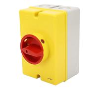 PV Solar Disconnect Switch, Wide Compatibility 4P IP66 Arc Extinguishing 415V 25A Solar Power DC Isolation Switch PC RV