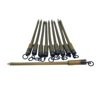 PVA Bag Stems for Carp Fishing Rigs Dissolvable PVA Sticks for Boilies & Pellets 70mm OR 85mm Pack of 10 Stems (70mm)