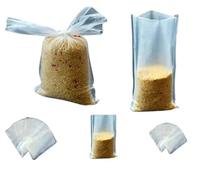 PVA Bags Carp Tackle Coarse Fishing Quick Dissolving Various Sizes 50 pack