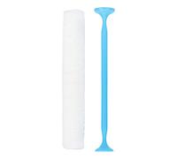 PVA Cylinder Water Soluble Net, Fishing Bait Bag Stocking, Narrow Mesh Soluble Feeder Trap for Freshwater Carp Fishing PVA Material (Φ25mm*5m)