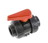 PVC 2-way Ball Valve True Union 32 mm Socket EPDM PTFE Ball Seal