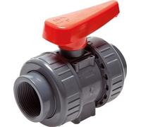 PVC 2-way Ball Valve True Union Rp 3'' EPDM