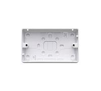 PVC 32 mm Surface Box for 2 Gang Logic Plus Power Accessories