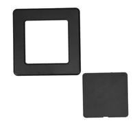 PVC Access Panel Cover 15x15cm Black for Wall and Ceiling