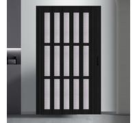 PVC Accordion Folding Sliding Doors - Customizable Room Divider for Office, Hotel, Warehouse - 170x203cm