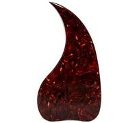 PVC Acoustic Scratch Protection Decorative, Acoustic Guitar Pickguard Self-Adhesive Water Drop Shape For Gibson J45 Multicolor(Black and yellow stripes)