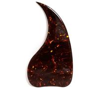 PVC Acoustic Scratch Protection Decorative, Gibson J45 Guitar Pickguard Water Drop Shape Self Adhesive Replacement Multicolor(Red-1)