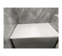 PVC Bath Tub Cover Dustproof Bath Tray Foldable Insulating Panel Heat-Resistant Storage Lid for Bathtub Waterproof Bath Cover Ideal for Home & Spa Use