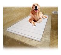 PVC Bathtub Tray Cover - 0.6cm Thick Anti-Dust Folding Insulation Lid for Spa & Milk Baths - White 75x116cm Shutter Bath Board for Ultimate Relaxation.
