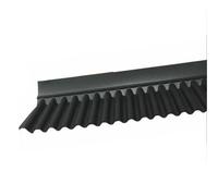 Pvc Black Wall Flashing For Onduline Mini Corrugated Bitumen Roofing Sheets - 870mm
