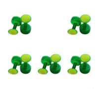 PVC Bottle Cap Sprinklers 10pcs Mixed Color Fits Plastic Bottles | Efficient watering system for gardens and indoor plants Direct for root hydration Compact 4.5 x 3 x 2.4 cm size