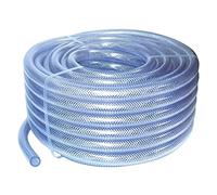 PVC Braided Hose Tube Reinforced Flexible Pipe TUBING Gas AIR Water 5/6/8mm ID (PVC Braided, 8mm ID (5m Length))