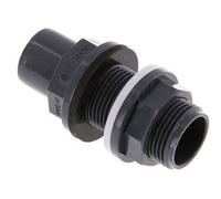 PVC Bulkhead Fitting Socket 20x25mm