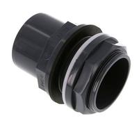 PVC Bulkhead Fitting Socket 63x75mm