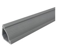 PVC Cable Cover | Multicolor 25x25mm 2x1m Home Office Desk TV Cabinet Conference Room Table(Gray B)