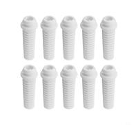 PVC Cable Gland Connector Protective Sheath 10pcs for For aviation Electrical Connections and Power Tool Cables (B)