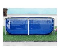 PVC Canvas Fish Pond with Frame, Outdoor Aquarium Pool, Folding Water Tank for Garden Koi and Turtles, Transparent Window, 100x60x35cm