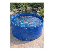 PVC Canvas Flexible Fish Pond - Large Round Outdoor Container Liner for Fish, Shrimp, Hydroponics, and Water Storage - Thickened Design for Durability