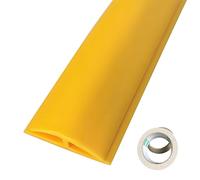 PVC Carpet Transition Strips, Cuttable Edging Trim for Thresholds, Gap Joiner for Fixed Carpet Trim and Edges, Home School Office Use, 10m/32.8ft