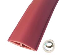 PVC Carpet Transition Strips, Cuttable Edging Trim for Thresholds, Gap Joiner for Fixed Carpet Trim and Edges, Home School Office Use, 10m/32.8ft