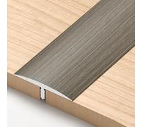 PVC Carpet Trim, T-Molding Floor Edging Trim, Threshold Transition Strip, for Laminate, Vinyl, Tile Connect Flooring Gaps Easy to Clean Cuttable(Textured Gray,3pcs*90 * 4cm)