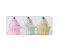 PVC Christmas Ball Ornaments with Distinct Candy Design, Designed for Holiday Trees and Festive Table Decorations to Create a Joyful Seasonal Mood (A)