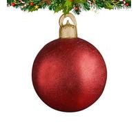 PVC Christmas Balls - Outdoor Giant, Oversized Ornaments | 17.7 Inches PVC Inflatable Christma Ball, Large Yard Decorations for Garden Lawn Porch, Holiday Inflatables Outdoors Balll, Reusable Sea