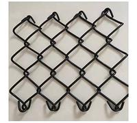 PVC Coated Chain Link Fence, Green Galvanized Welded Wire Mesh, Weather Resistant Fencing Roll for Garden, Yard