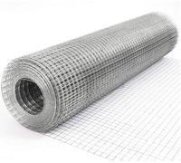 PVC Coated Chicken Wire, 915mm x 15m Galvanized Welded Wire, Hot Dipped Galvanized Netting Hexagonal Wire 2.5cm Hole Size, Mesh Fencing Rolls for Plant, Pets and Garden Poultry Netting Chicken Wire