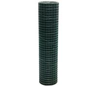 PVC Coated Galvanised Welded Wire Mesh Roll | 1.8m x 10m | 50mm x 50mm Holes | 16 Gauge | Steel Fence Mesh | Garden & Fence Use